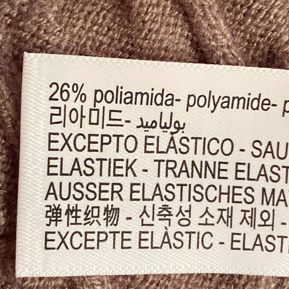 NWT. Massimo Dutti Man Cable Knit Viscose Blend Straight Fit Sweater. Si…